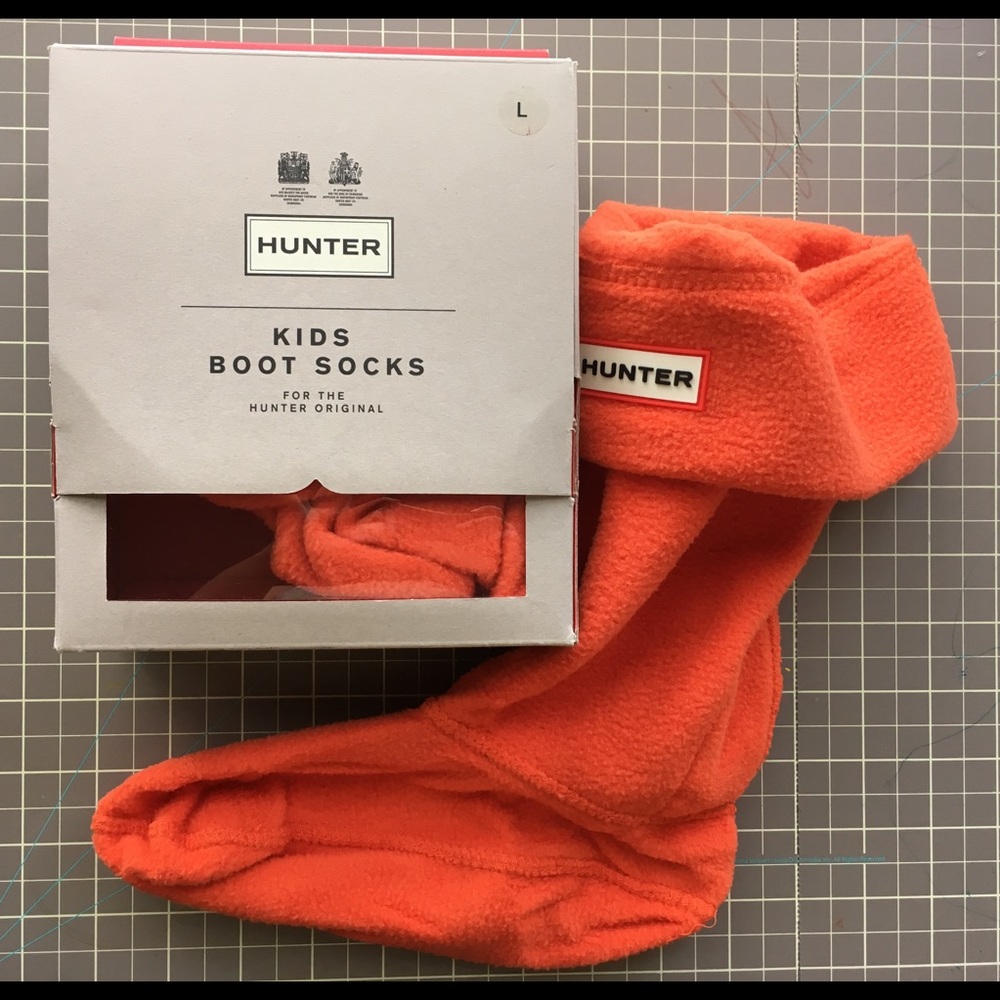 Hunter Boots Socks - orange